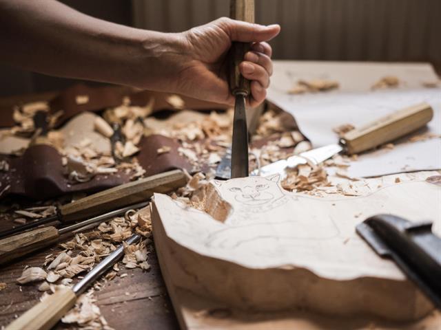 Foto für Schnitzkurs: die Grödner Holzschnitzerei hautnah erleben