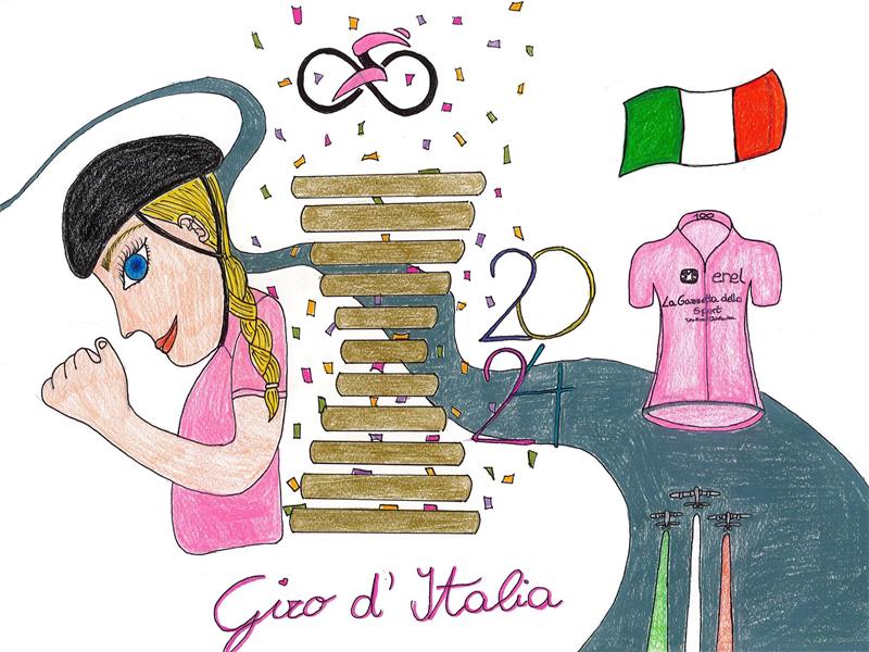 Foto für Ausstellung - Zeichenwettbewerb: Giro d'Italia